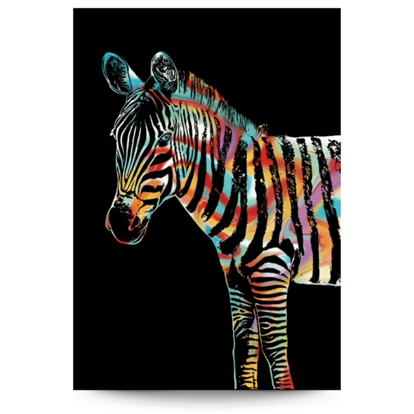 Zebra karckép